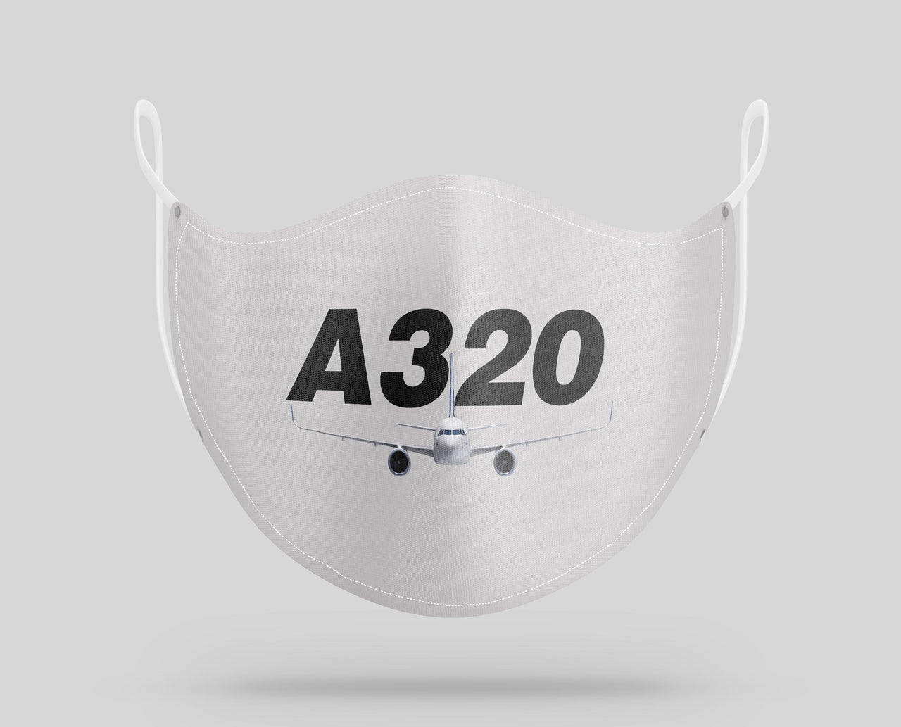 Super Airbus A320 Designed Face Masks