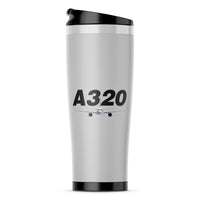 Thumbnail for Super Airbus A320 Designed Stainless Steel Travel Mugs