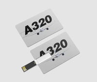 Thumbnail for Super Airbus A320 Designed USB Cards
