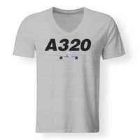 Thumbnail for Super Airbus A320 Designed V-Neck T-Shirts