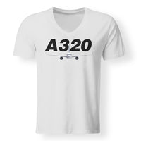 Thumbnail for Super Airbus A320 Designed V-Neck T-Shirts