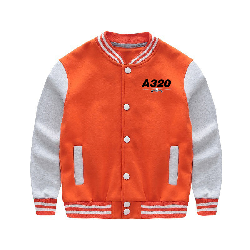 Super Airbus A320 Designed "CHILDREN" Baseball Jackets