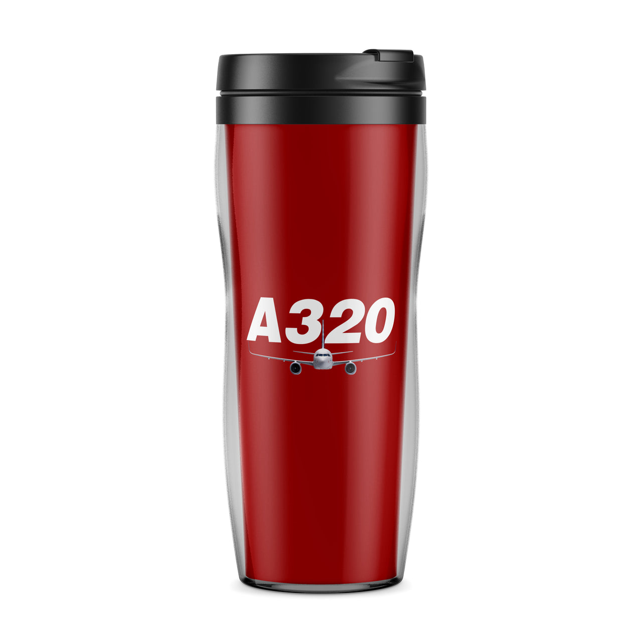 Super Airbus A320 Designed Travel Mugs
