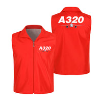 Thumbnail for Super Airbus A320 Designed Thin Style Vests