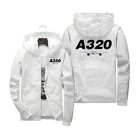 Thumbnail for Super Airbus A320 Designed Windbreaker Jackets