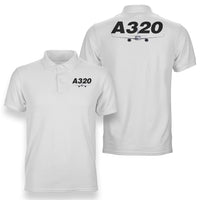 Thumbnail for Super Airbus A320 Designed Double Side Polo T-Shirts