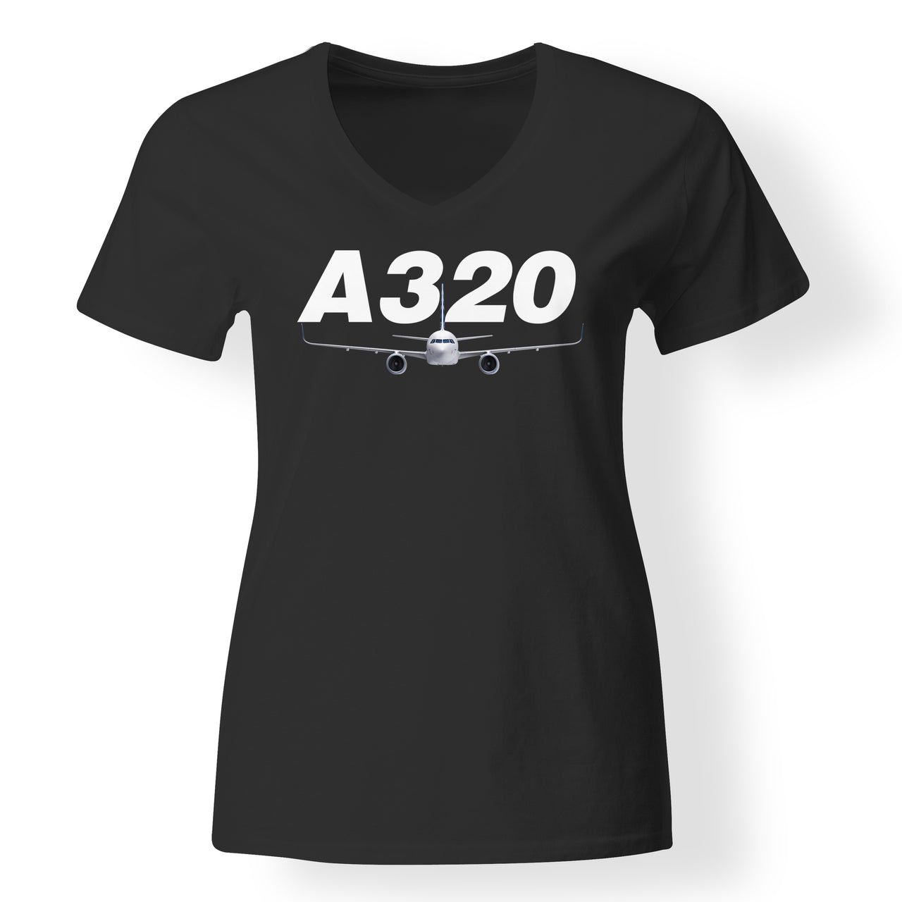 Super Airbus A320 Designed V-Neck T-Shirts