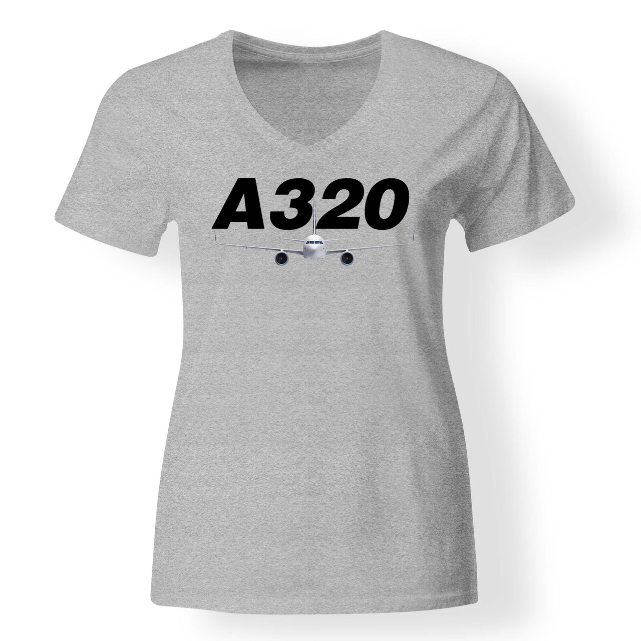 Super Airbus A320 Designed V-Neck T-Shirts