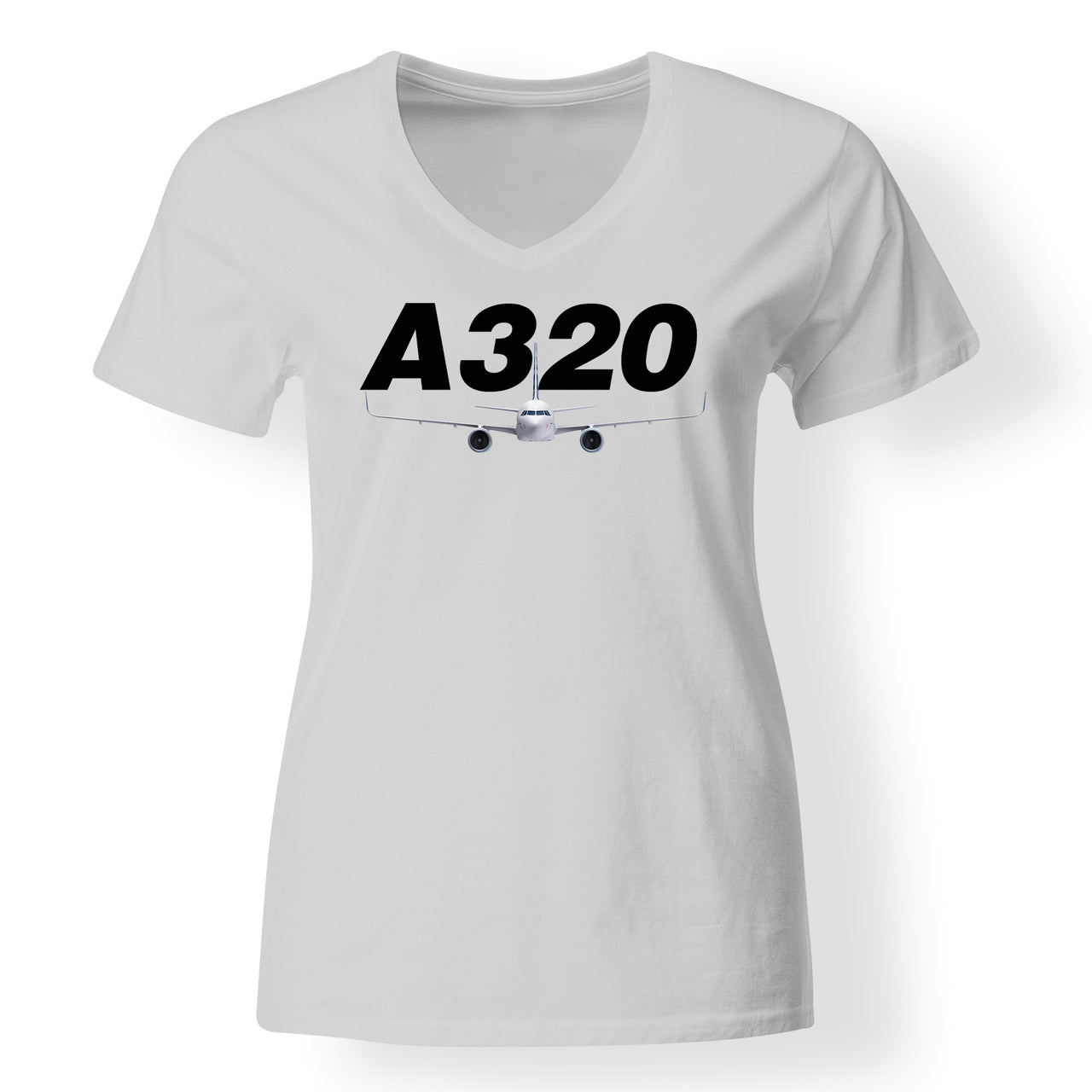 Super Airbus A320 Designed V-Neck T-Shirts