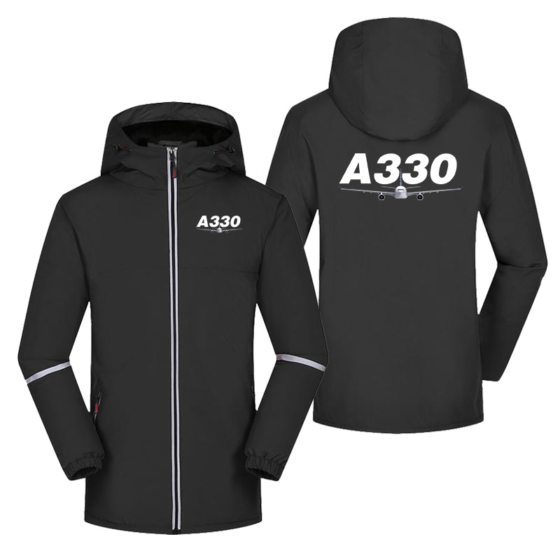 Super Airbus A330 Designed Rain Coats & Jackets