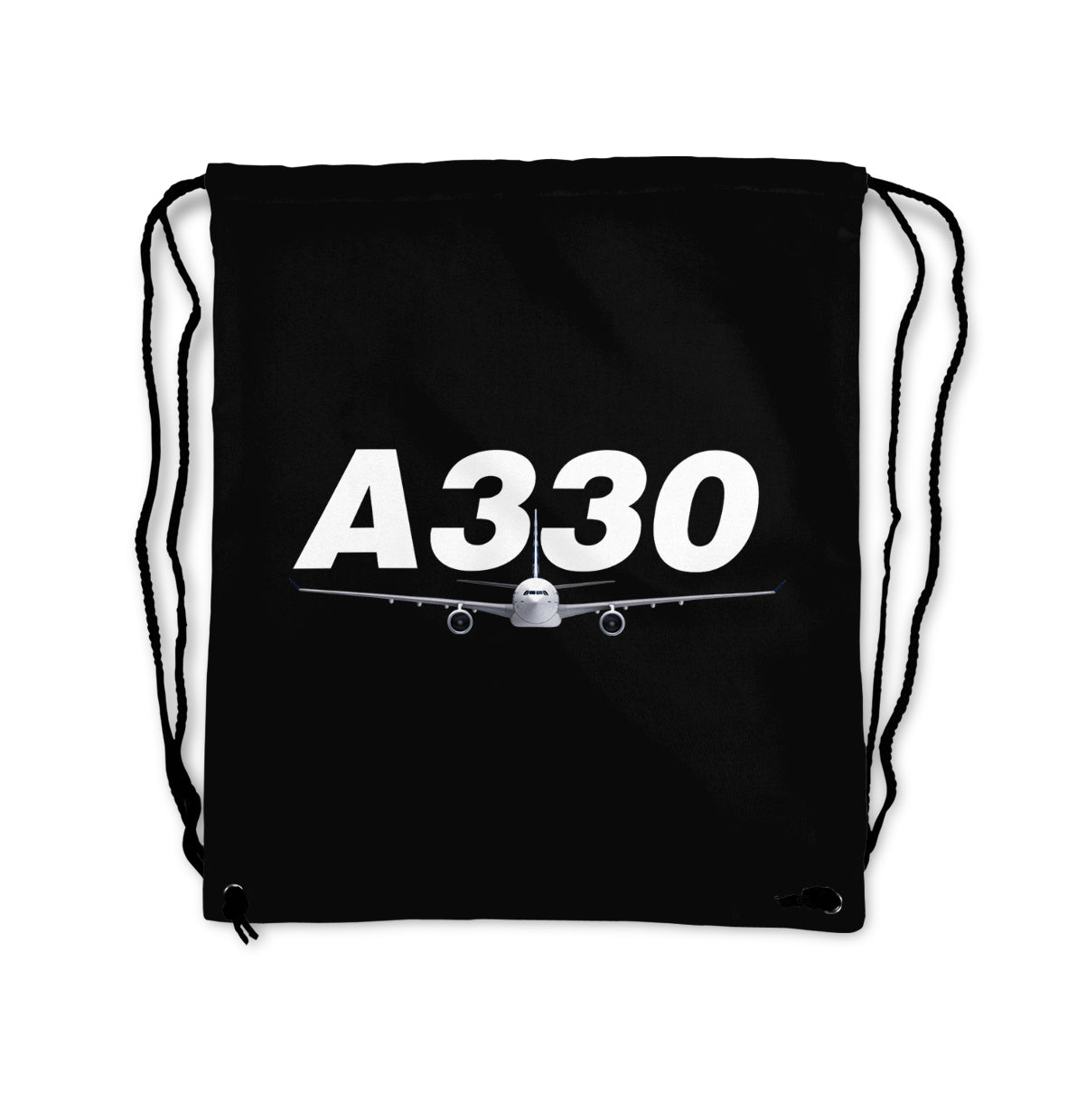 Super Airbus A330 Designed Drawstring Bags