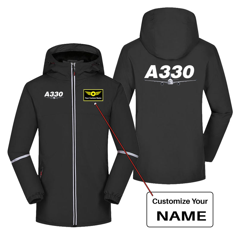 Super Airbus A330 Designed Rain Coats & Jackets