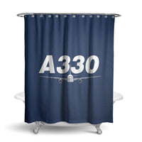 Thumbnail for Super Airbus A330 Designed Shower Curtains