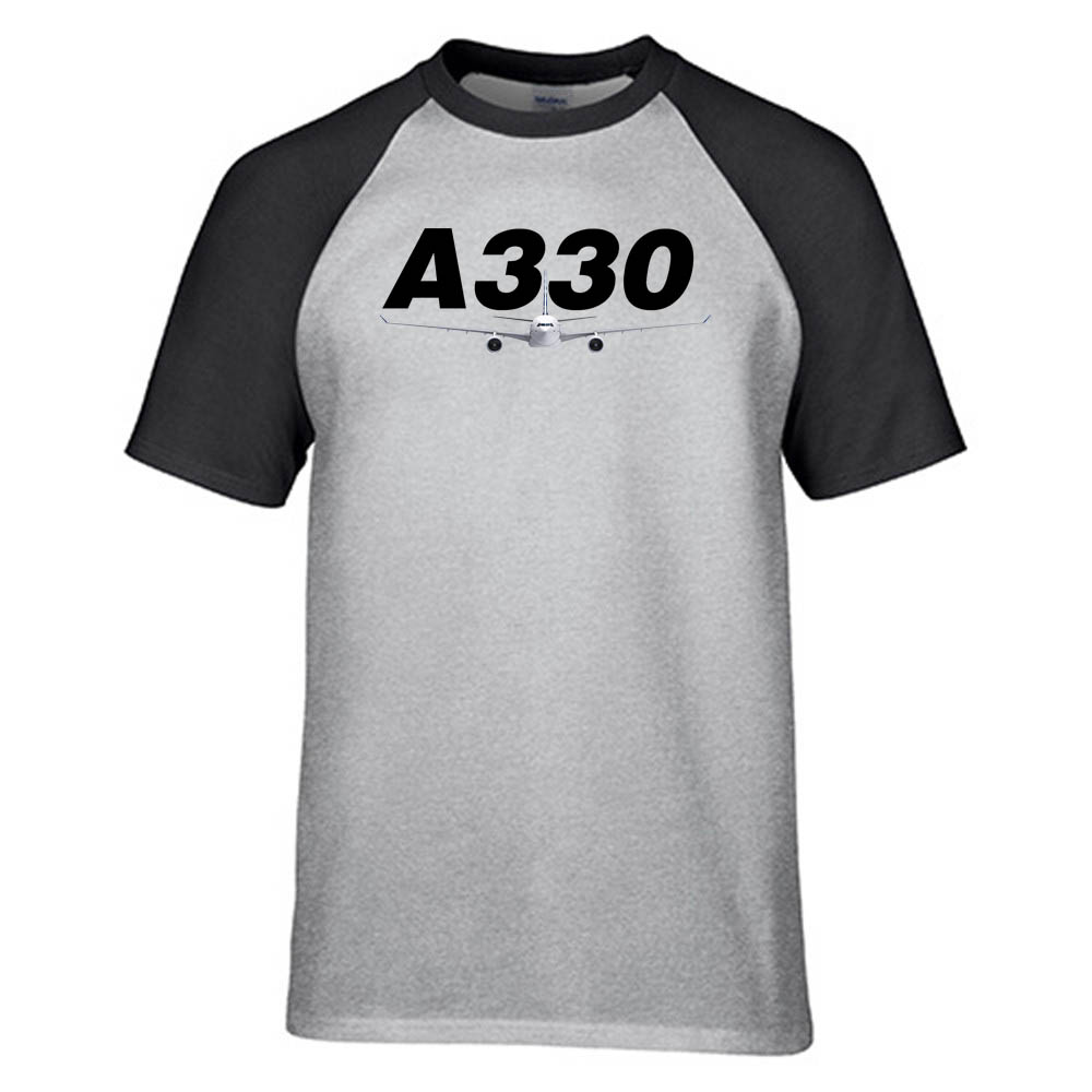 Super Airbus A330 Designed Raglan T-Shirts