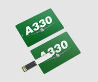 Thumbnail for Super Airbus A330 Designed USB Cards