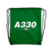 Thumbnail for Super Airbus A330 Designed Drawstring Bags
