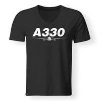 Thumbnail for Super Airbus A330 Designed V-Neck T-Shirts