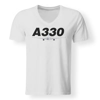 Thumbnail for Super Airbus A330 Designed V-Neck T-Shirts
