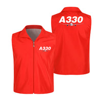 Thumbnail for Super Airbus A330 Designed Thin Style Vests