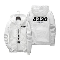 Thumbnail for Super Airbus A330 Designed Windbreaker Jackets