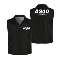 Thumbnail for Super Airbus A340 Designed Thin Style Vests
