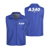 Thumbnail for Super Airbus A340 Designed Thin Style Vests