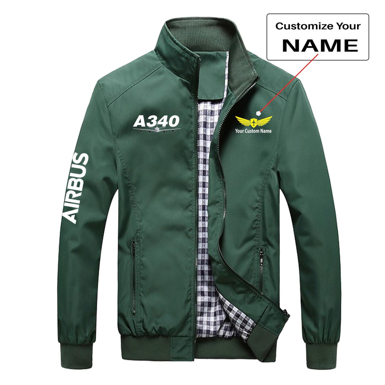 Super Airbus A340 Designed Stylish Jackets