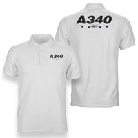 Thumbnail for Super Airbus A340 Designed Double Side Polo T-Shirts