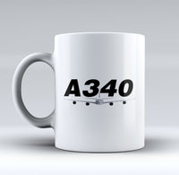 Thumbnail for Super Airbus A340 Designed Mugs
