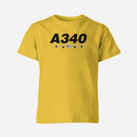 Thumbnail for Super Airbus A340 Designed Children T-Shirts