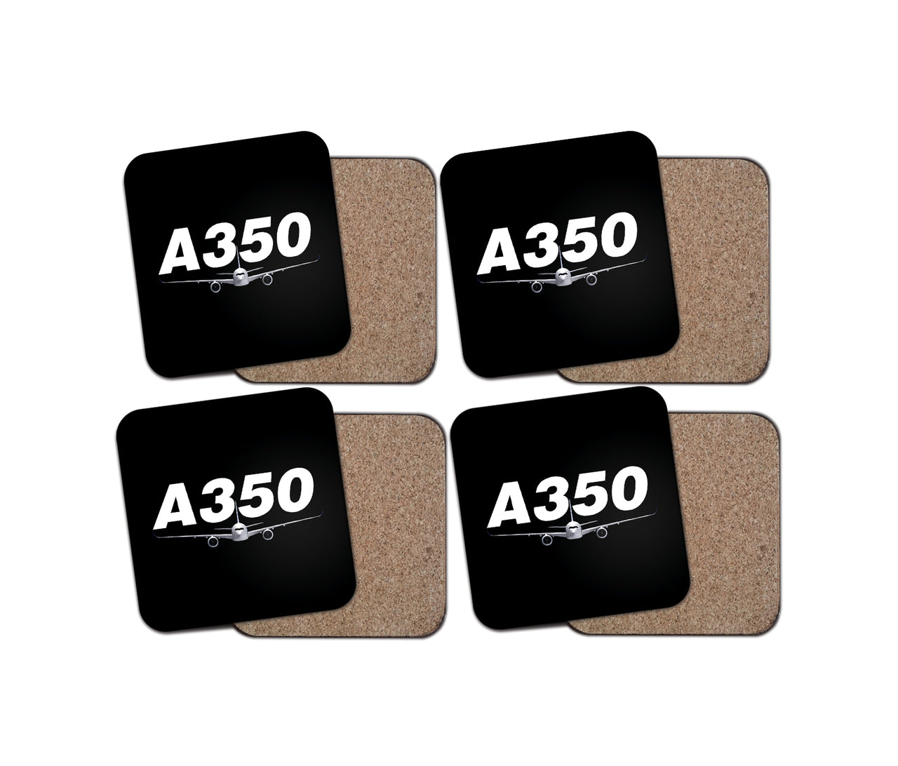 Super Airbus A350 Designed Coasters