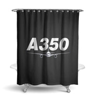 Thumbnail for Super Airbus A350 Designed Shower Curtains
