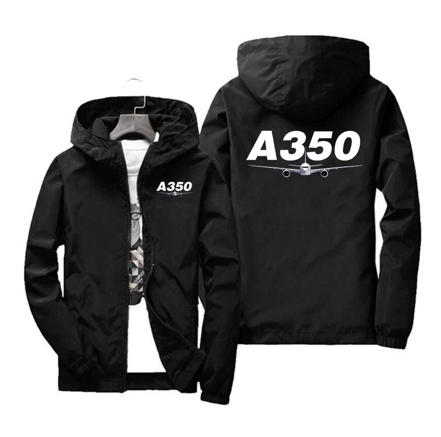 Super Airbus A350 Designed Windbreaker Jackets