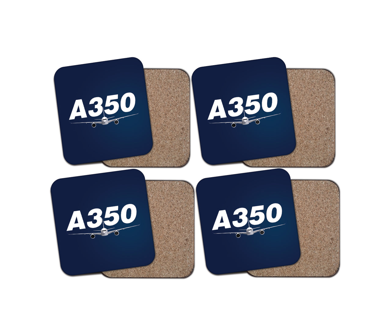 Super Airbus A350 Designed Coasters