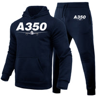 Thumbnail for Super Airbus A350 Designed Hoodies & Sweatpants Set