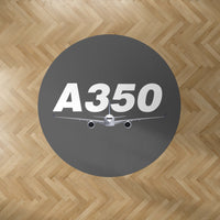 Thumbnail for Super Airbus A350 Designed Carpet & Floor Mats (Round)
