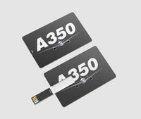Thumbnail for Super Airbus A350 Designed USB Cards