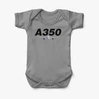 Thumbnail for Super Airbus A350 Designed Baby Bodysuits