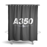 Thumbnail for Super Airbus A350 Designed Shower Curtains