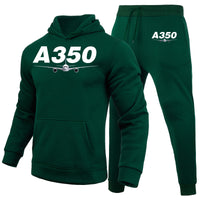 Thumbnail for Super Airbus A350 Designed Hoodies & Sweatpants Set