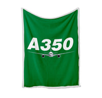 Thumbnail for Super Airbus A350 Designed Bed Blankets & Covers