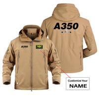 Thumbnail for Super Airbus A350 Designed Military Jackets (Customizable)