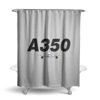 Thumbnail for Super Airbus A350 Designed Shower Curtains