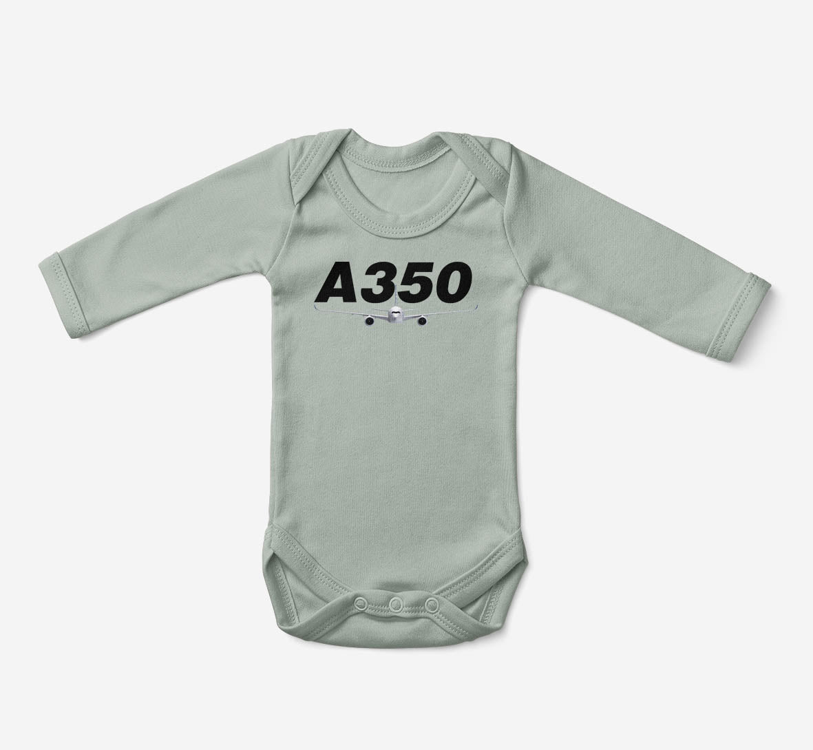 Super Airbus A350 Designed Baby Bodysuits