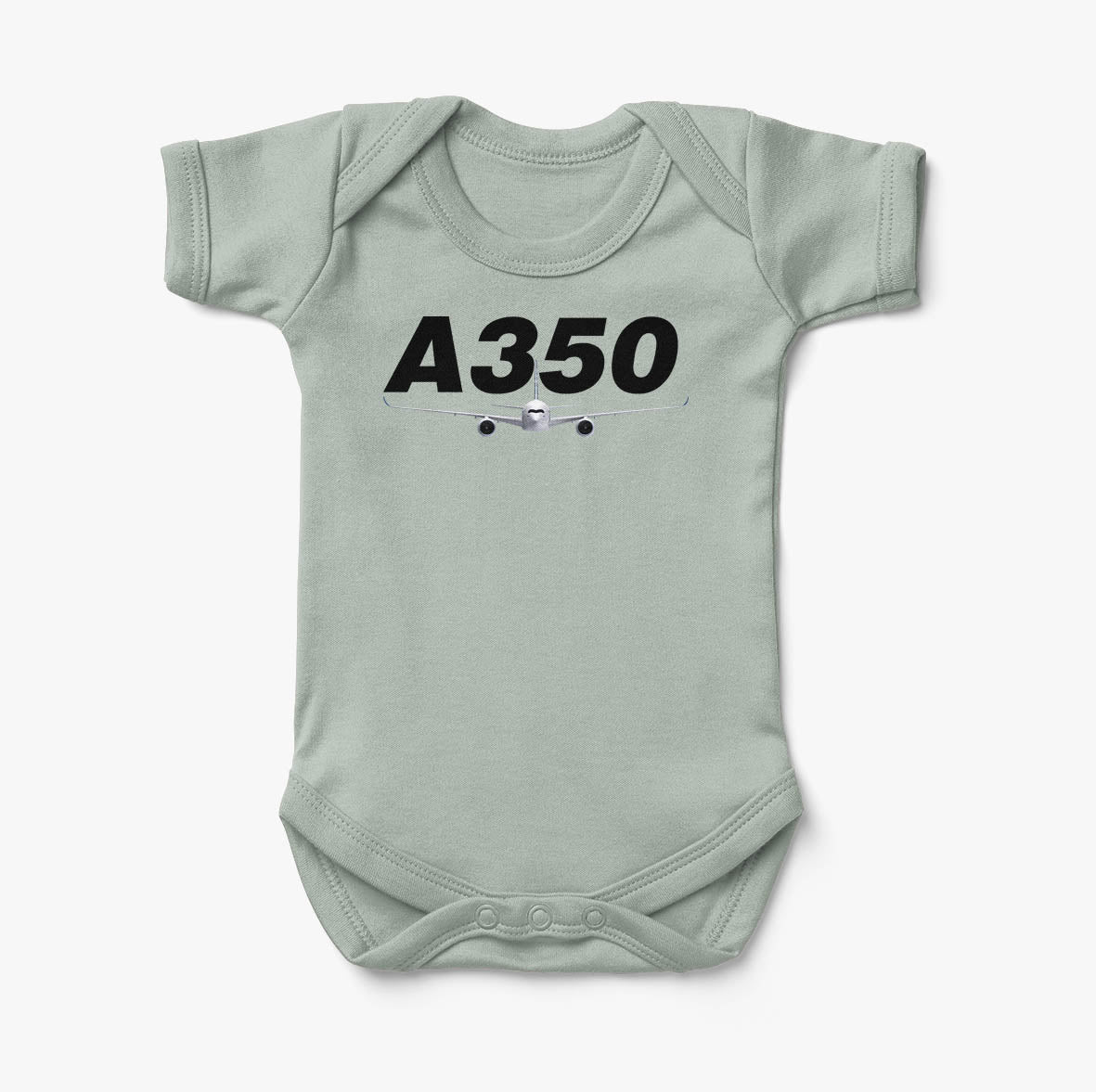 Super Airbus A350 Designed Baby Bodysuits