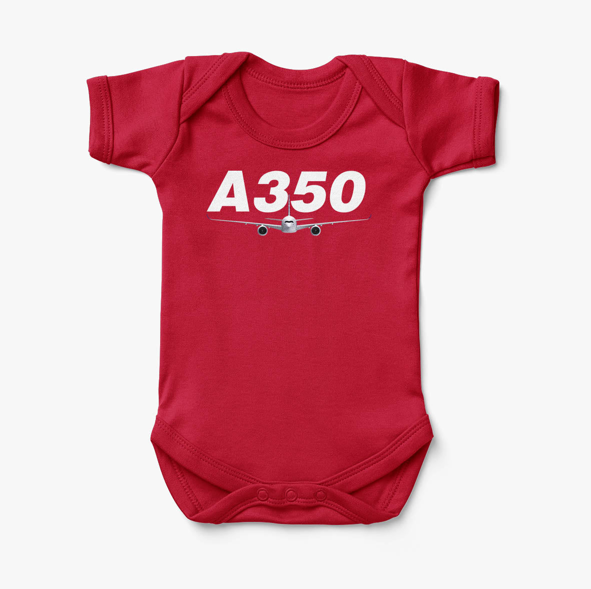 Super Airbus A350 Designed Baby Bodysuits