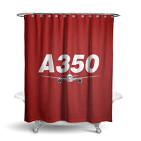 Thumbnail for Super Airbus A350 Designed Shower Curtains
