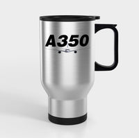 Thumbnail for Super Airbus A350 Designed Travel Mugs (With Holder)