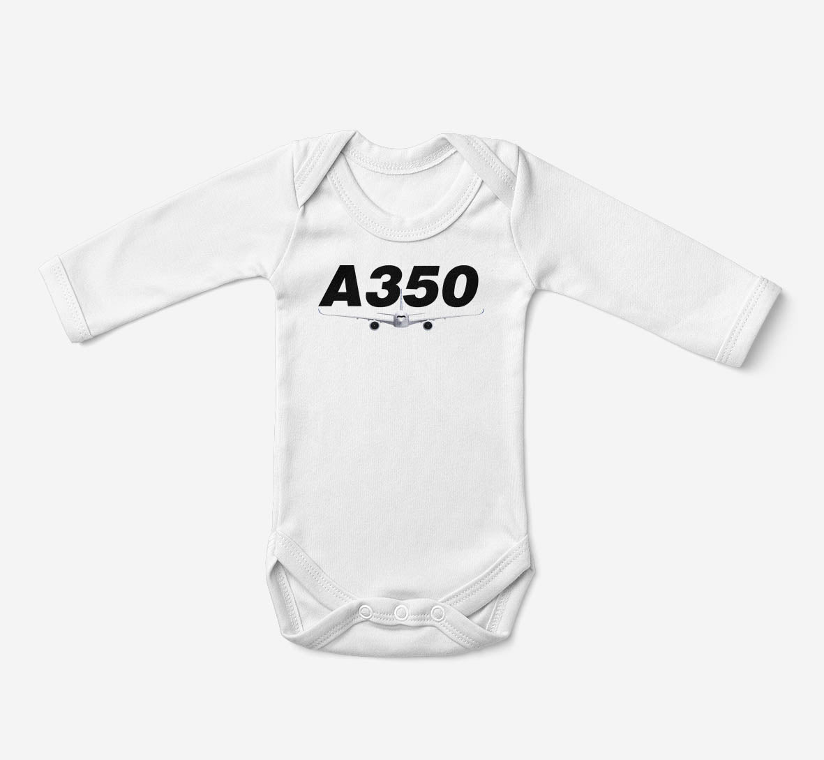 Super Airbus A350 Designed Baby Bodysuits