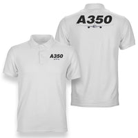 Thumbnail for Super Airbus A350 Designed Double Side Polo T-Shirts